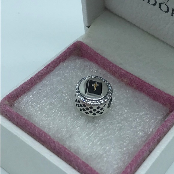 Pandora, “Power Of Prayer “ Silver S925ALE, Charm # ENG792016CZ_48, A49 - Picture 5 of 7